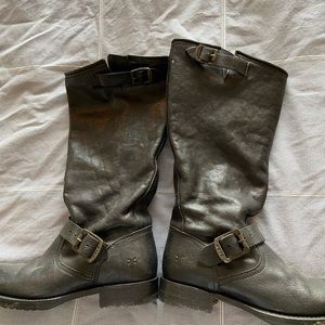 Frye Veronica wide calf boots